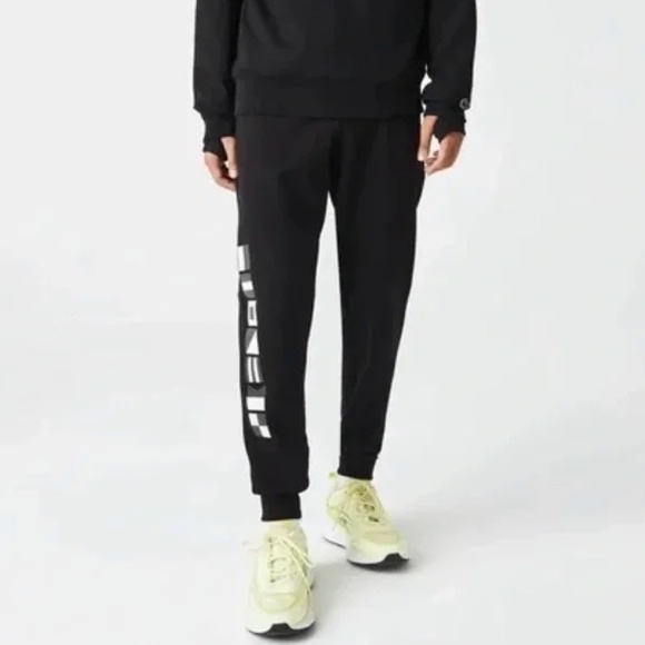 LACOSTE Men's Reflective Print Joggers